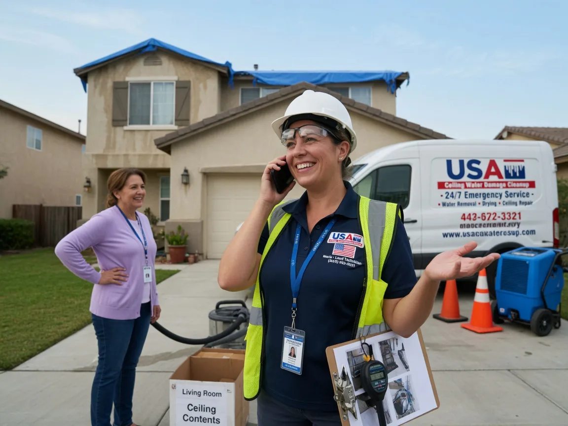 Ceiling Water Damage Restoration Wales, UT FAQs